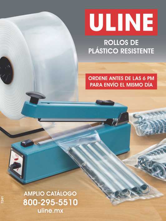 Rollos de Plastico Resistente. Amplio Catalogo. Ordene antes de las 6pm para envio el mismo dia.