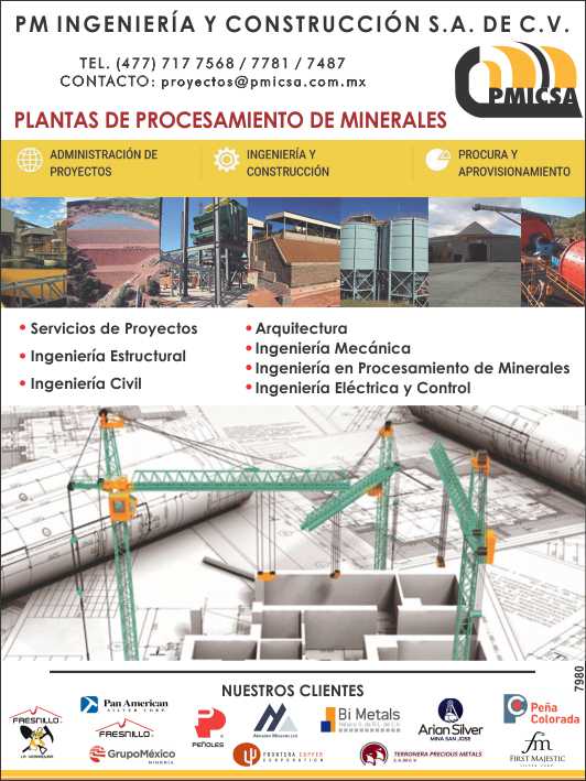 Administracion de Proyectos, Ingenieria y Construccion, Procura y Aprovisionamiento, Servicios de Proyectos, Ingenieria Estructural, Ingenieria Civil, Arquitectura, Ingenieria Mecanica