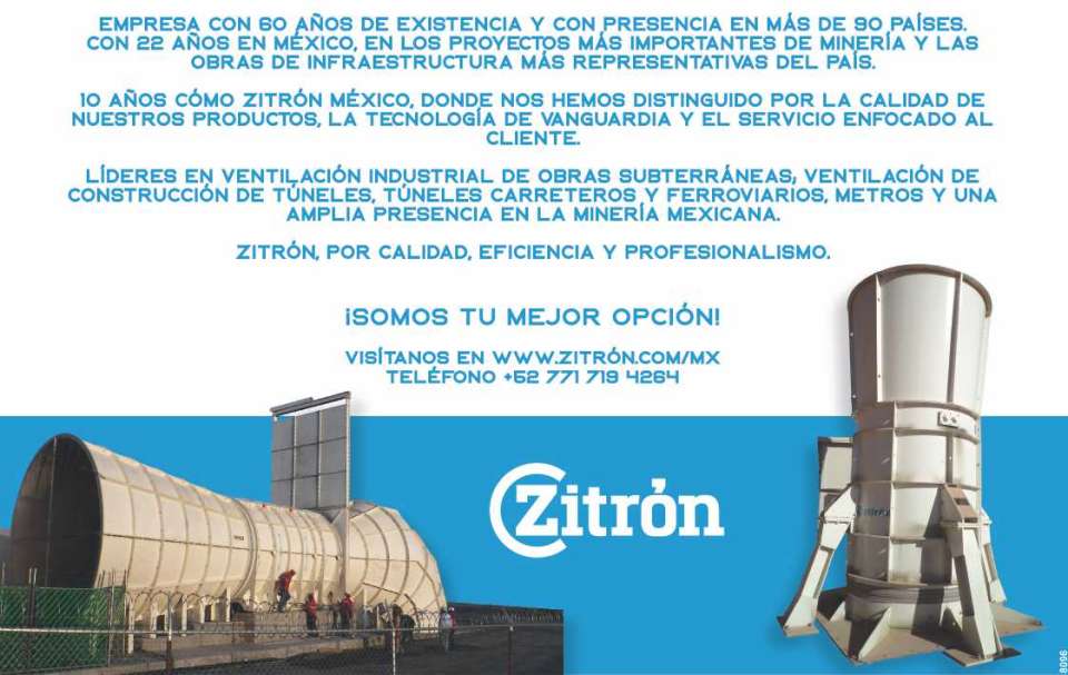 Lideres en Ventilacion Industrial de Obras Subterraneas, Ventilacion de Construccion de Tuneles, Tuneles carreteros y Ferroviarios y una amplia presencia en la Mineria Mexicana!SOMOS TU MEJOR OPCION¡